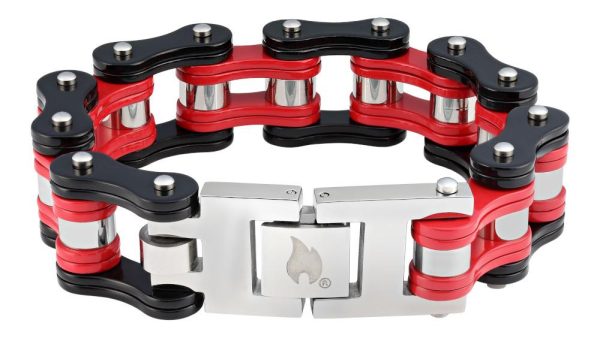 Bike Chain BlackRed Im Angebot – Bild 2