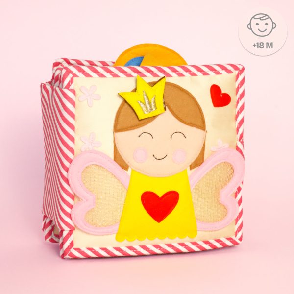 Kleine Prinzessin – 6 Seiten Mini Quiet Book Verkauf