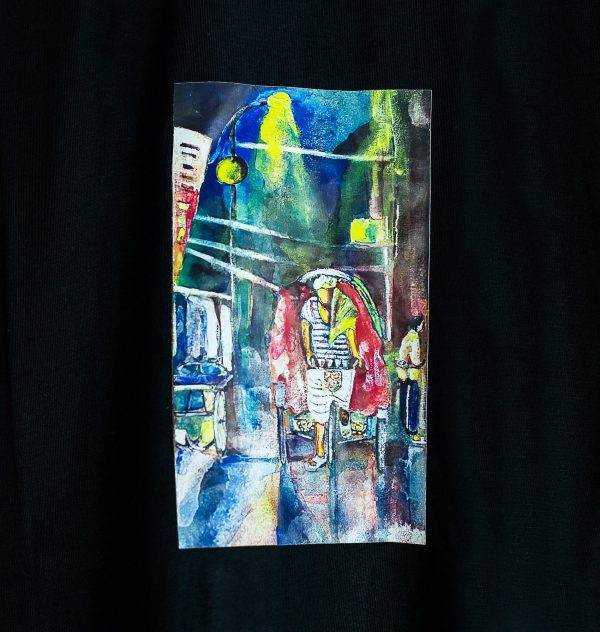 Partner Black T-shirts, Night City Mode – Bild 3