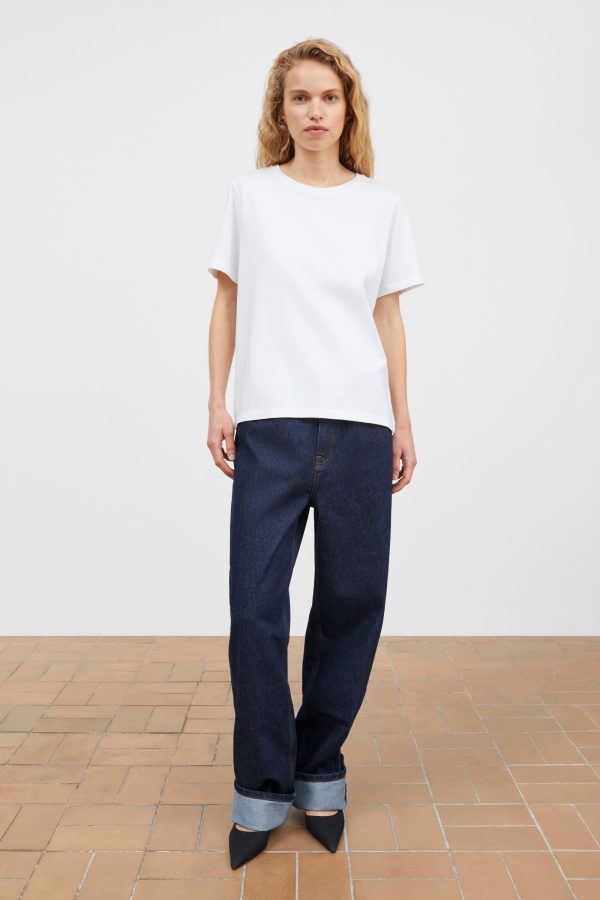 Loui regular tee - Optic white Online – Bild 3