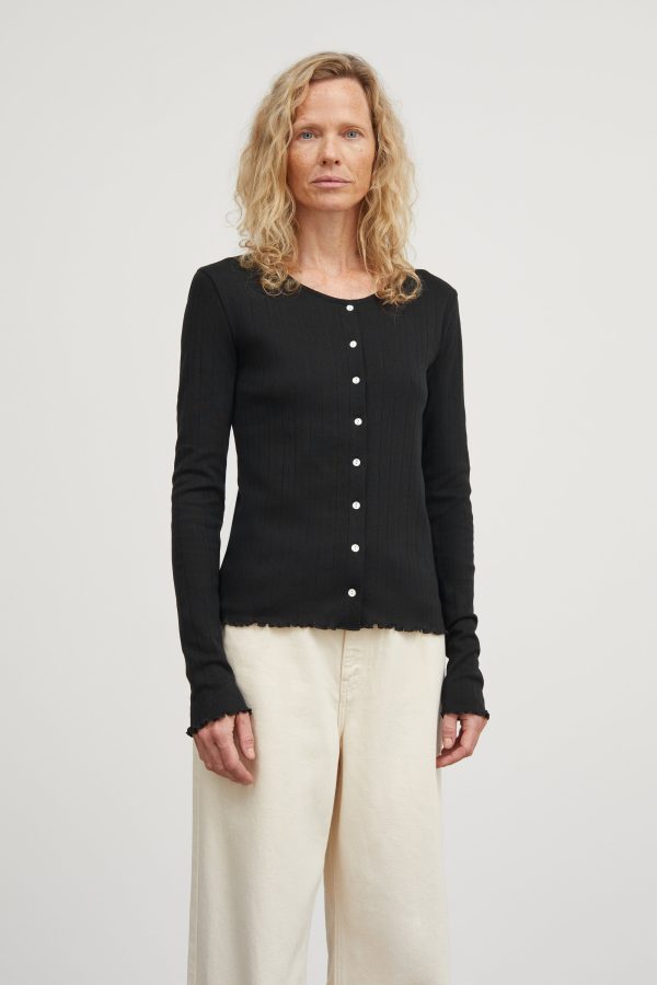 Edie cardigan - Black Angebot – Bild 2