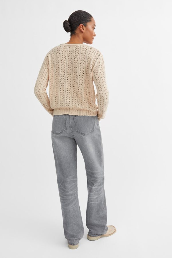 Ellis cardigan - Light beige Online-Verkauf – Bild 4