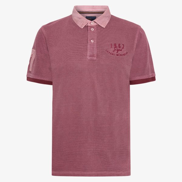 OscarSi Badge Polo - Soft Port Online-Schn?ppchen