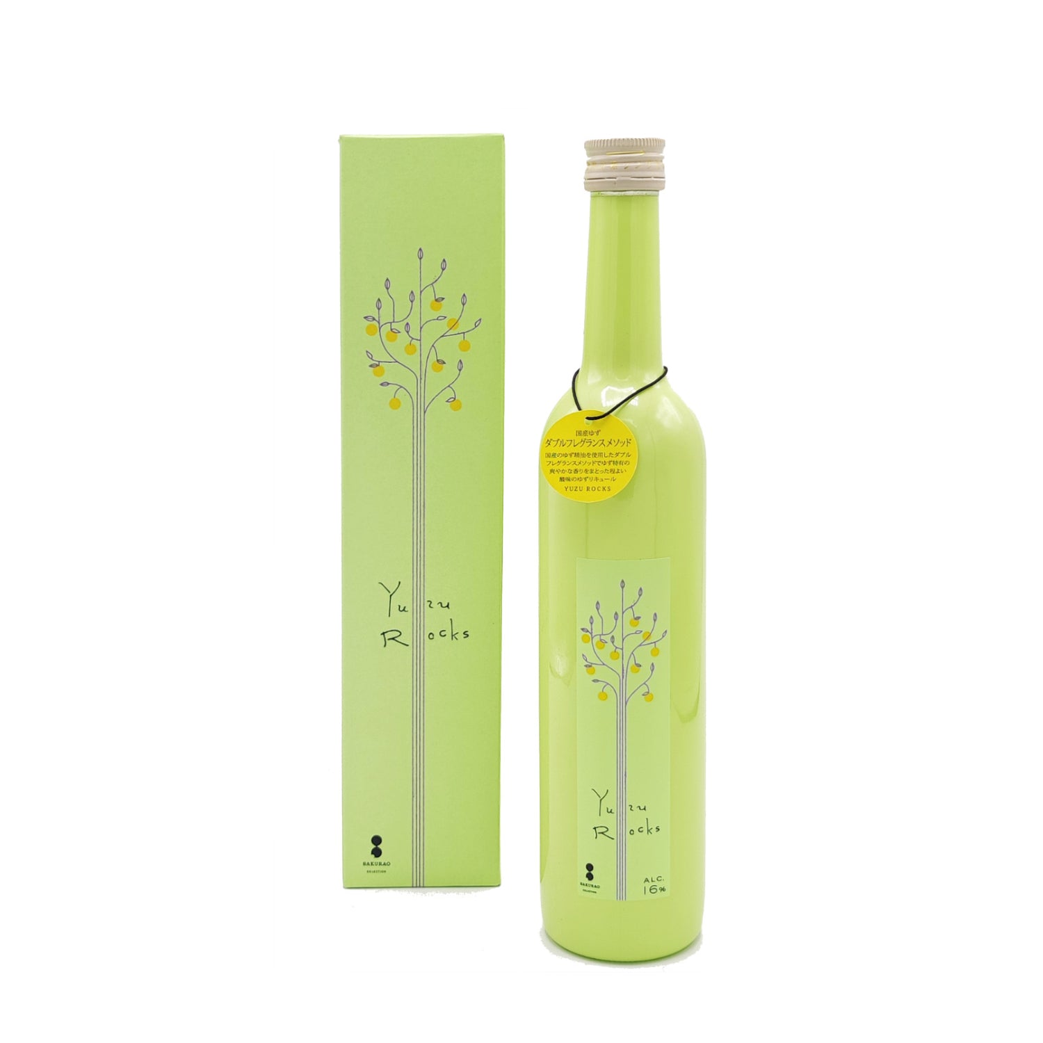Yuzu Rocks Liqueur 500ml Mode