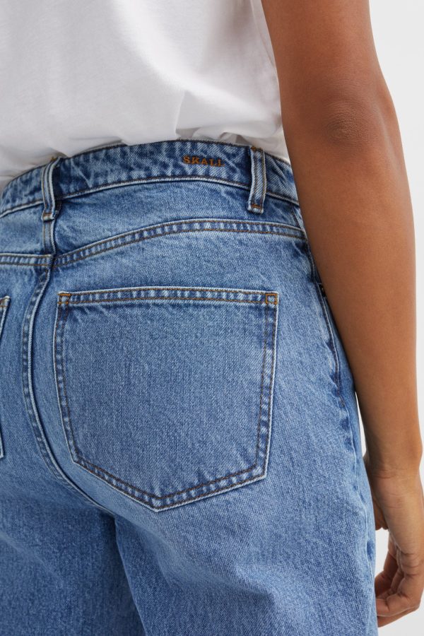 Maddy straight jeans - Worn mid blue Im Angebot – Bild 3