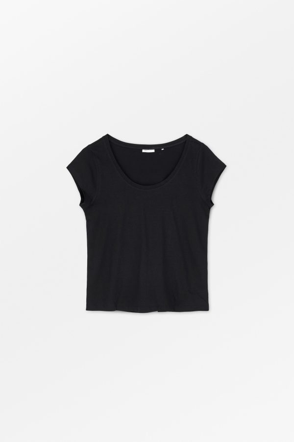 Andy wide neck tee - Black Schn?ppchen