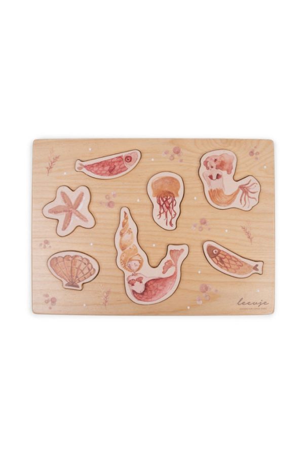 3D-Holzpuzzle  Mermaid  aus nachhaltigem Holz Rabatt