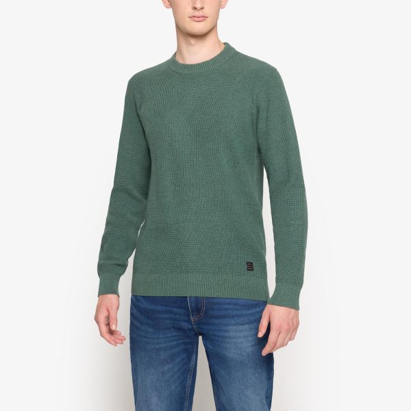 NicoSi Structure Knit + - Aged Green Mel Online – Bild 2