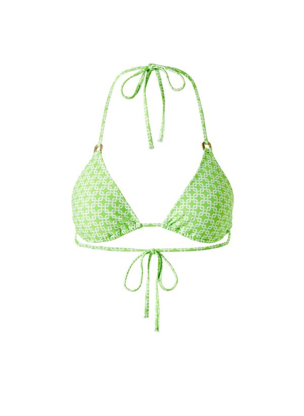 Key West Lime Links Bikini Top Mode